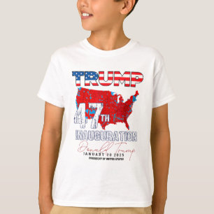 Donald Trump 47e President 2025 Inauguratie Vereni T-shirt