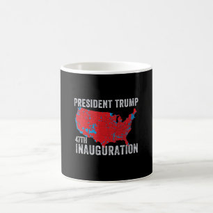 Donald Trump 47e president 2025 inauguratie VS Koffiemok