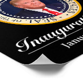 Donald Trump 47e President Inauguratie 2025 Supp Poster (Hoek)
