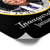 Donald Trump 47e President Inauguratie 2025 Supp Poster (Hoek)