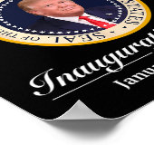 Donald Trump 47e President Inauguratie 2025 Supp Poster (Hoek)
