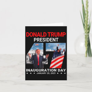 Donald Trump 47e president inauguratie dag januari Kaart