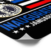 Donald Trump 47e President Inauguratiedag Janua Poster (Hoek)