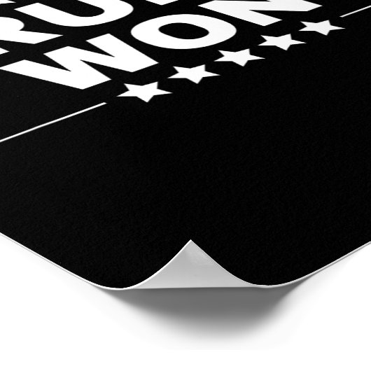 Donald Trump 47e T-shirt van het Amerikaanse Presi Poster (Hoek)