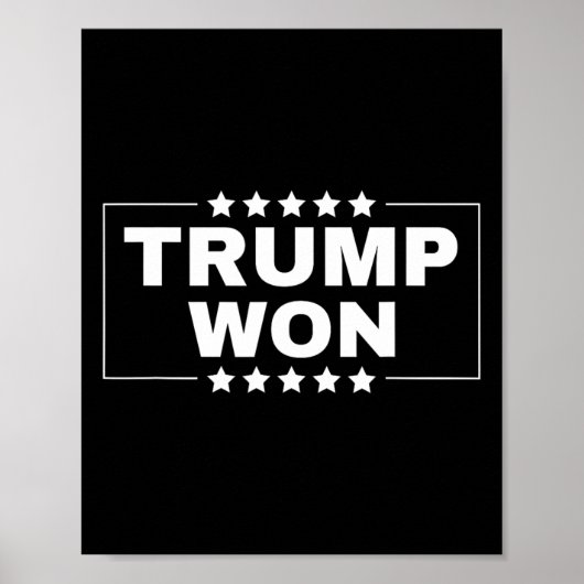 Donald Trump 47e T-shirt van het Amerikaanse Presi Poster (Voorkant)