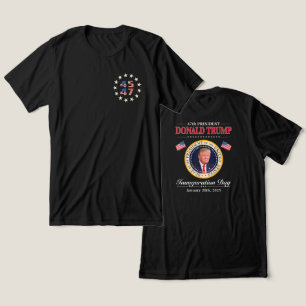 Donald Trump 47ste President Inauguratie 2025 Tri-Blend Shirt