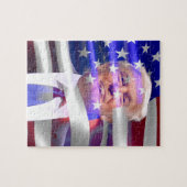 Donald Trump 8x10 Photo Puzzle met Gift Box Legpuzzel (Horizontaal)