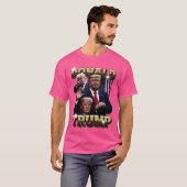 Donald Trump 90S Bootleg Design T-shirt (Voorkant volledig)