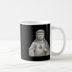Donald Trump als Jezus - geloof en patriottisme vo Koffiemok