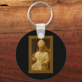 Donald Trump als paus Vaticaan meme Sleutelhanger (Voorkant)