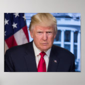 Donald Trump als President Poster (Voorkant)