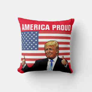 DONALD TRUMP AMERICA PROUD KUSSENS
