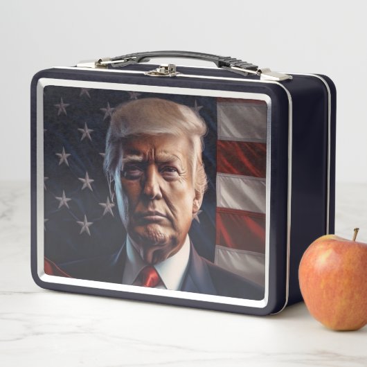 Donald Trump American Flag (In situ)