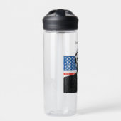 Donald Trump American Flag Custom Text CamelBak Waterfles (Voorkant)