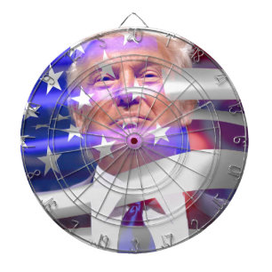 donald trump american flag dartbord