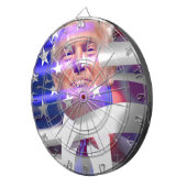 donald trump american flag dartbord (Voorkant Rechts)