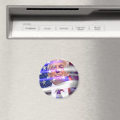 donald trump american flag magneet (Insitu (Vaatwasser))