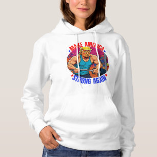 DONALD TRUMP: AMERIKA WEER STERK MAKEN HOODIE