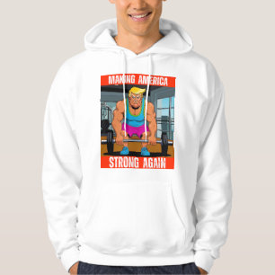 DONALD TRUMP: AMERIKA WEER STERK MAKEN HOODIE