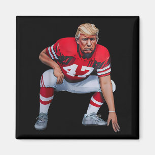 Donald Trump Amerikaans voetbal president 2025Dona Magneet