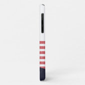 Donald Trump Amerikaanse Vlag Aangepaste Tekst | B Case-Mate iPhone Case (Achterkant/links)