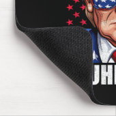 Donald Trump Amerikaanse vlag grappig Muismat (Hoek)