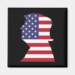 Donald Trump Amerikaanse Vlag President Republikei Magneet