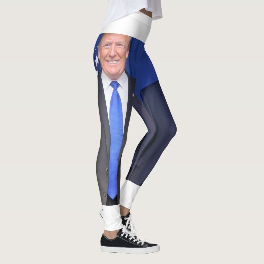 Donald Trump And Ron Desantis Leggings (Rechts)