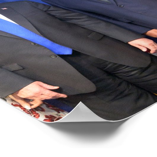 Donald Trump And Ron Desantis Poster (Hoek)