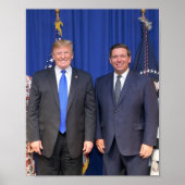 Donald Trump And Ron Desantis Poster (Voorkant)