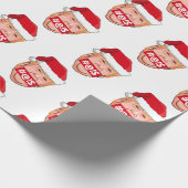 DONALD TRUMP Angry Kerstmis Cadeaupapier (Hoek)