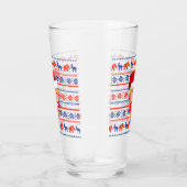 DONALD TRUMP Angry Kerstmis Glas (Rechts)