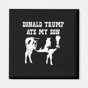 Donald Trump at mijn zoon op Magneet