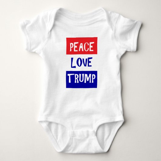 Donald Trump-baby en kinderkleding Romper (Voorkant)