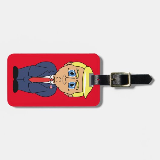 Donald Trump Bagagelabel (Voorkant horizontaal)