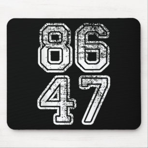 Donald Trump beschuldigt 47 8647 anti-Trump Muismat