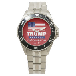 DONALD TRUMP BEST PRESIDENT EVER WATCH HORLOGE