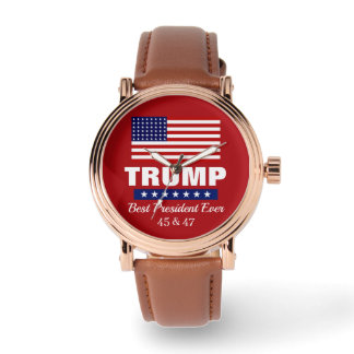 DONALD TRUMP BEST PRESIDENT EVER WATCH HORLOGE