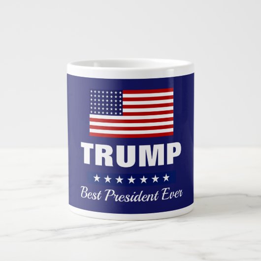 DONALD TRUMP BESTE PRESIDENT OOIT GROTE KOFFIEKOP (Voorkant)