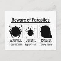Donald Trump Beware van parasieten