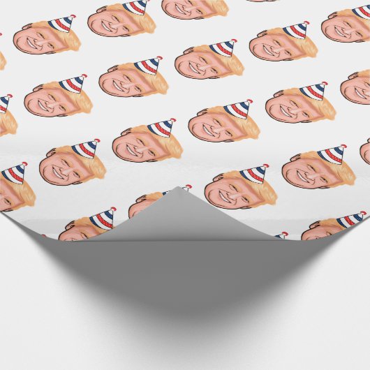 DONALD TRUMP BIRTHDAY CADEAUPAPIER (Hoek)