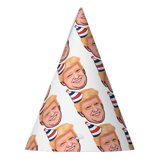 DONALD TRUMP BIRTHDAY FEESTHOEDJES (Links)