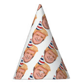 DONALD TRUMP BIRTHDAY FEESTHOEDJES (Rechts)