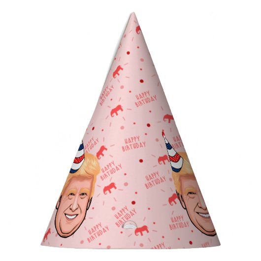 DONALD TRUMP BIRTHDAY FEESTHOEDJES (Links)