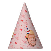 DONALD TRUMP BIRTHDAY FEESTHOEDJES (Rechts)