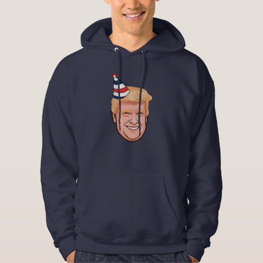 DONALD TRUMP BIRTHDAY HOODIE (Voorkant)