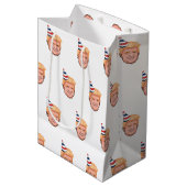 DONALD TRUMP BIRTHDAY MEDIUM CADEAUZAKJE (Voorkant Gekanteld)