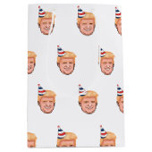 DONALD TRUMP BIRTHDAY MEDIUM CADEAUZAKJE (Voorkant)