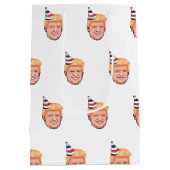DONALD TRUMP BIRTHDAY MEDIUM CADEAUZAKJE (Achterkant)