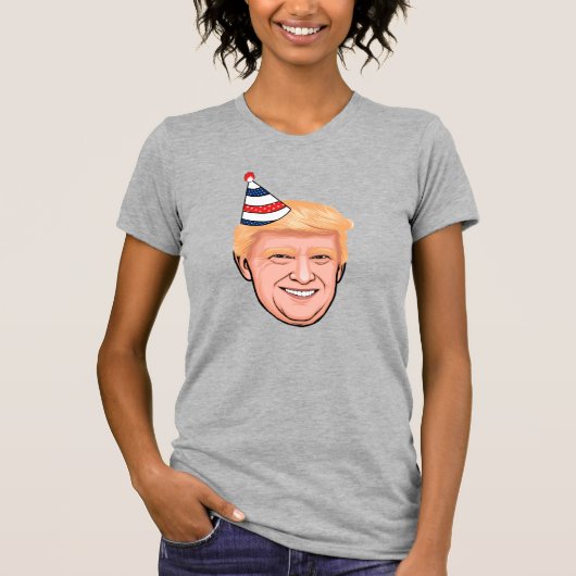 DONALD TRUMP BIRTHDAY T-SHIRT (Voorkant)